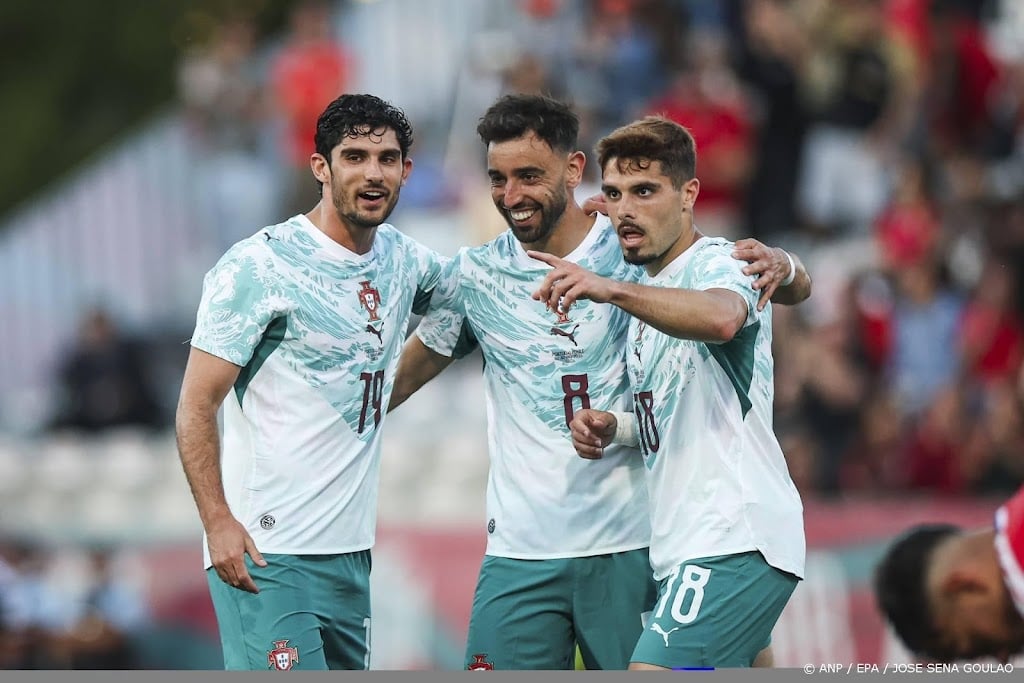 Portugal wint oefenduel in aanloop naar WK van Chili