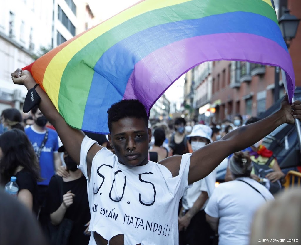 Protesten in Spanje na vermeend dodelijk haatmisdrijf tegen homo 
