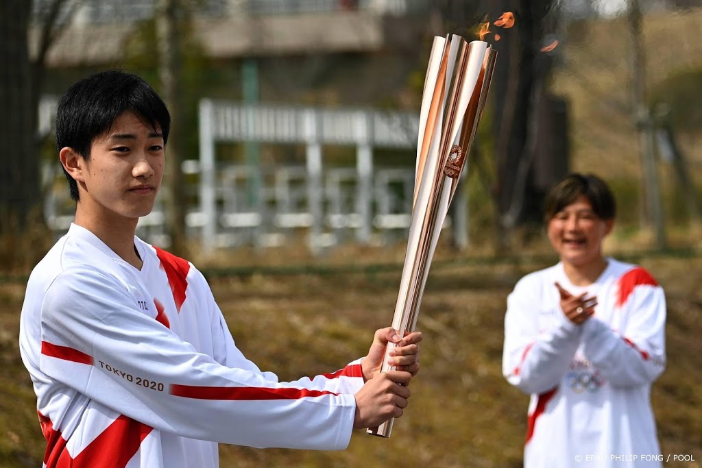 Olympische fakkel in Tokio mijdt publieke wegen vanwege corona