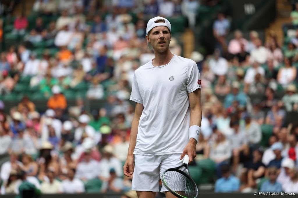 Brouwer kan Zverev niet verrassen en verliest in drie sets