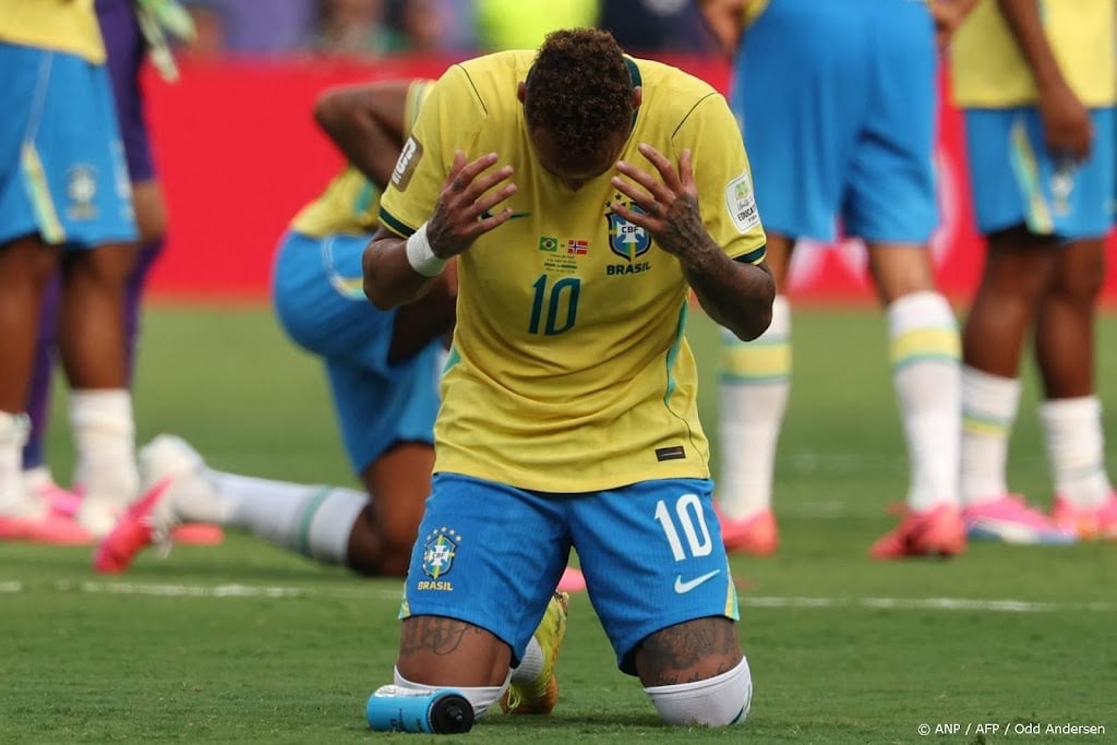 Neymar neemt op WK in tranen afscheid van interlandvoetbal 