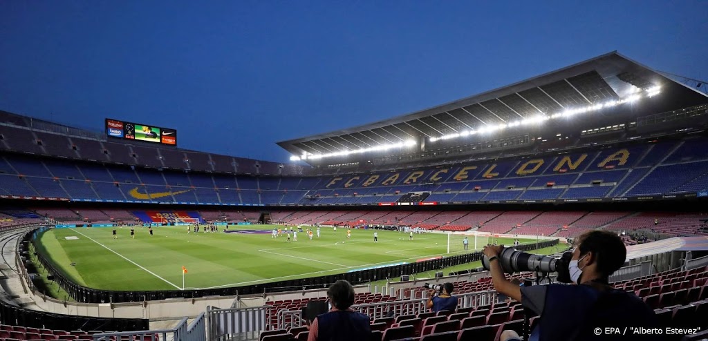 Plannen renovatie en uitbreiding stadion FC Barcelona uitgesteld