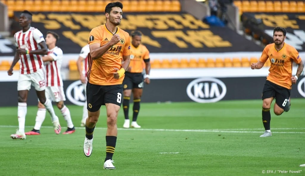 Wolverhampton Wanderers schakelt Olympiakos uit in Europa League