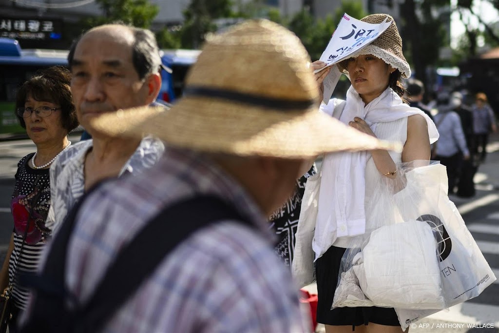 Zuid-Korea tijdens hittegolf gewaarschuwd voor naderende tyfoon
