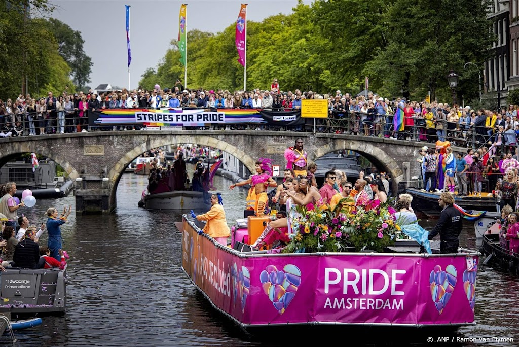 Dit weekend 18 zakkenrollers opgepakt tijdens Pride Amsterdam