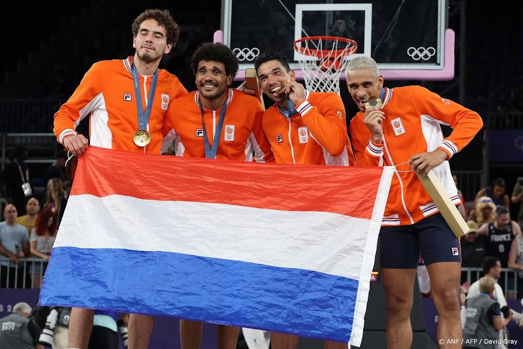 3x3-basketballers olympisch kampioen na zege op Frankrijk