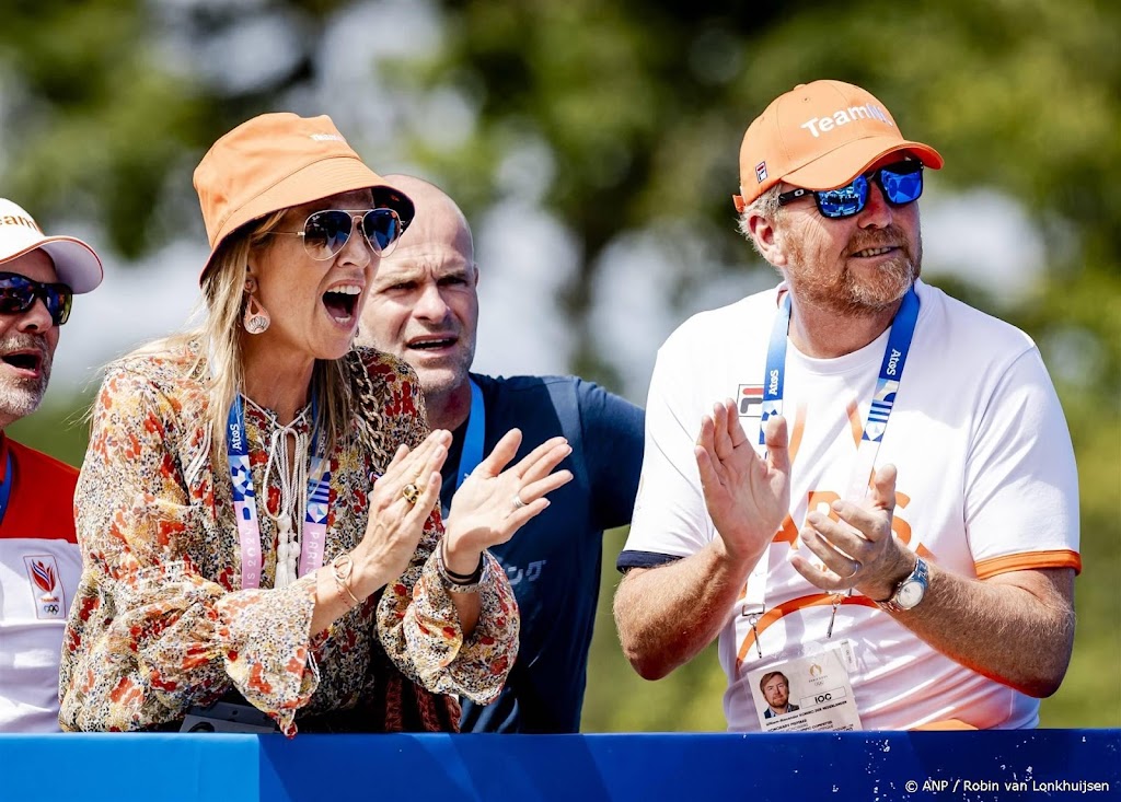Koningspaar feliciteert atleten met 'schitterende prestaties'