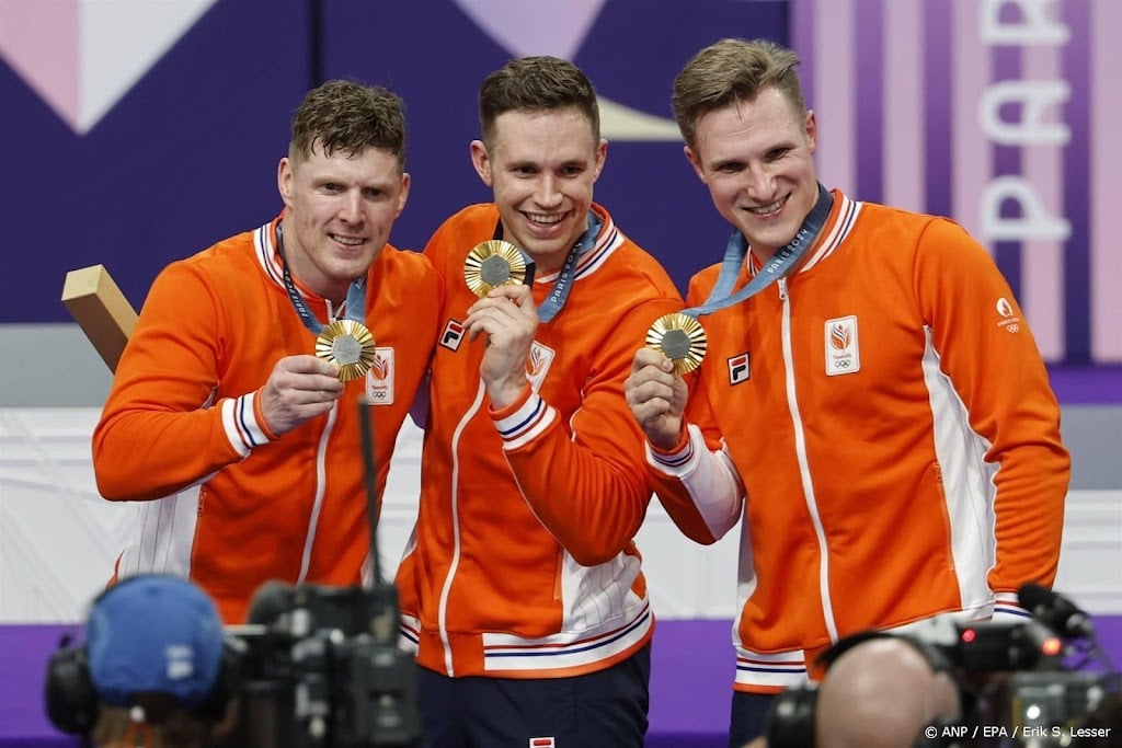 Nederland na zege baanwielrenners met negen goud naast Italië