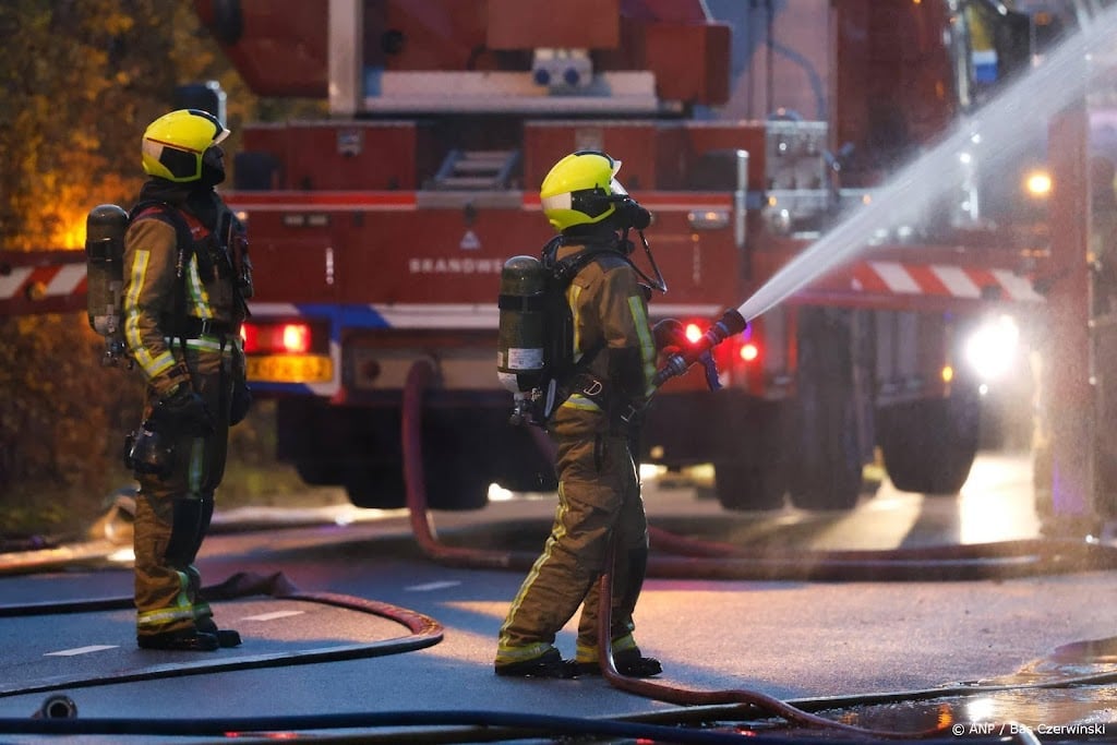 Grote brand in centrum Heerenveen