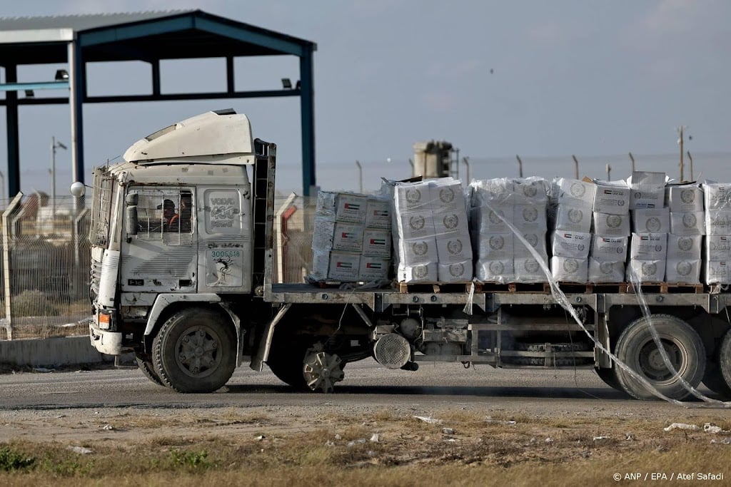Doden bij ongeluk in Gaza met vrachtwagen met hulpgoederen