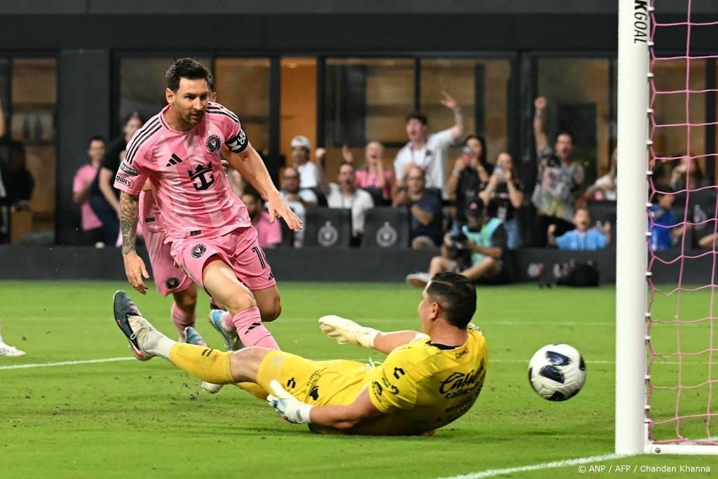 Messi maakt eerste doelpunten voor Inter Miami sinds WK