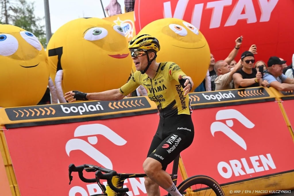 Wielrenner Lemmen wint etappe en pakt leiding in Ronde van Polen