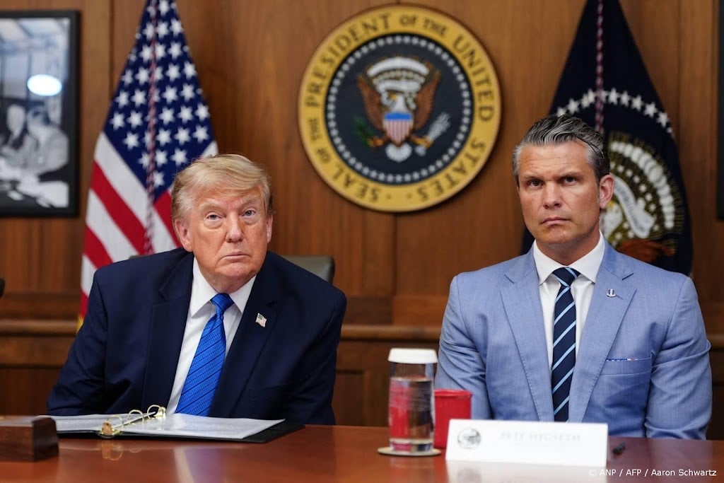 Trump ontkent ruzie met defensieminister Hegseth over munitie