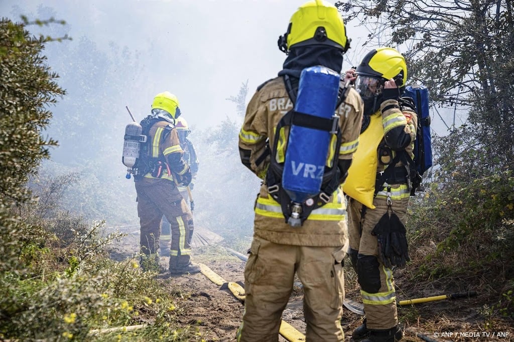 Brand in duinen bij Ouddorp onder controle 
