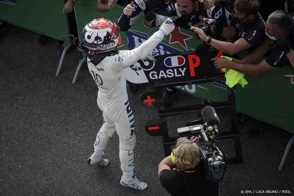 Monza-winnaar Gasly kan zege bijna niet geloven