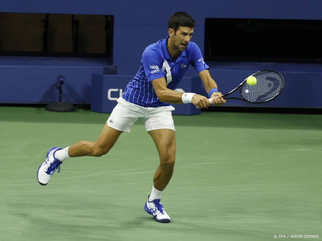 Djokovic gediskwalificeerd wegens wangedrag op US Open  