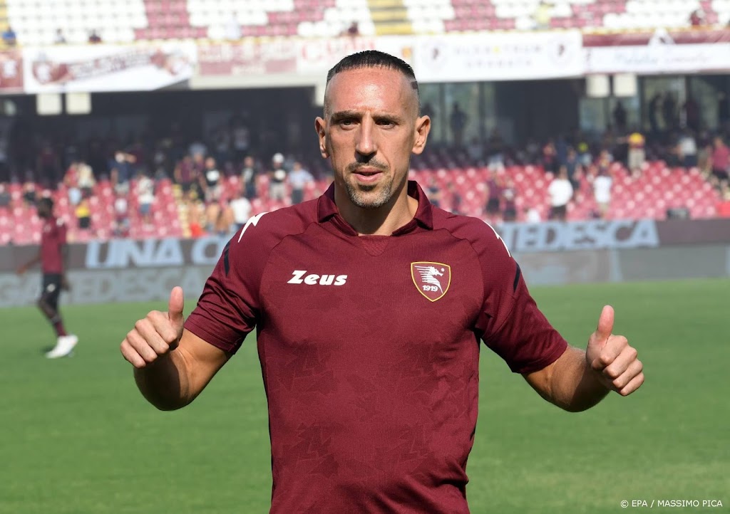 Voetbalclub Salernitana houdt Ribery in de Serie A