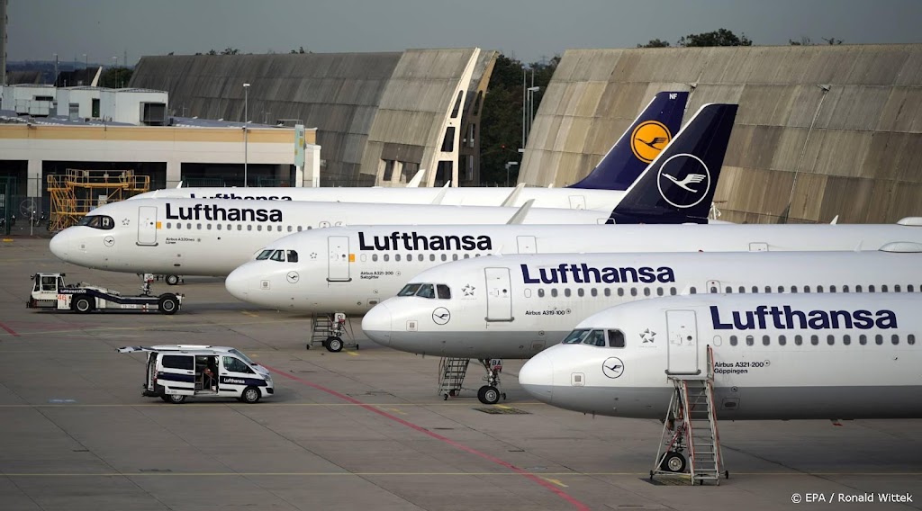 Piloten Lufthansa gaan opnieuw staken