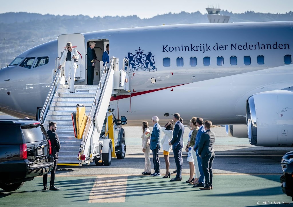 Koningin Máxima zonder Willem-Alexander in VS aangekomen