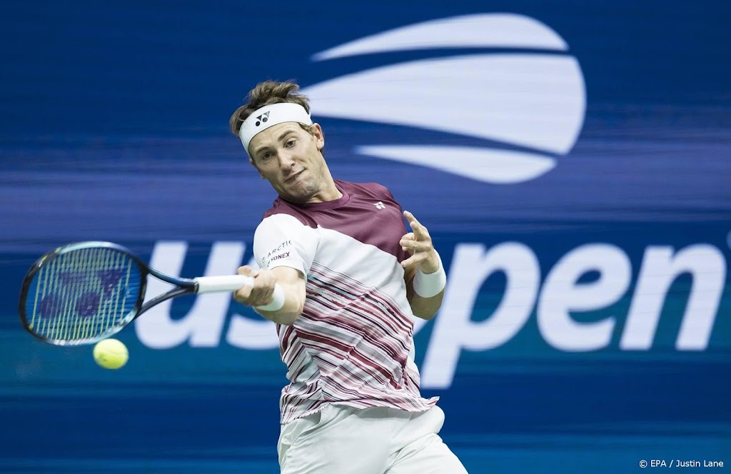 Noorse tennisser Ruud in drie sets langs Berrettini op US Open