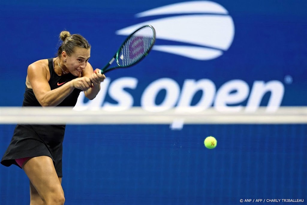 Aryna Sabalenka haalt finale US Open 