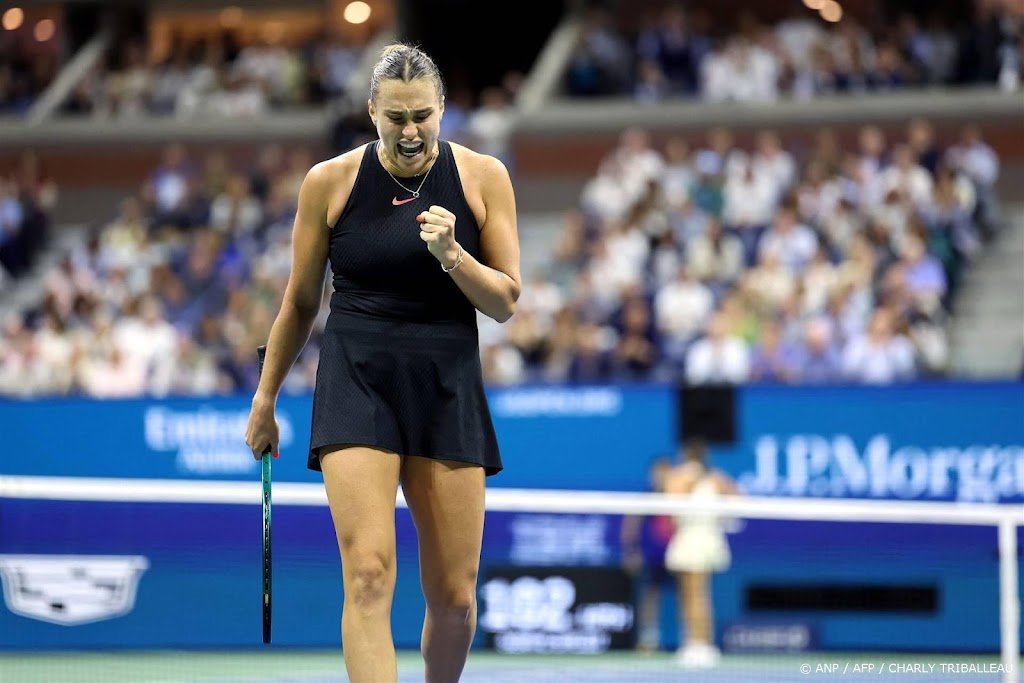 Sabalenka en Pegula naar eindstrijd op US Open