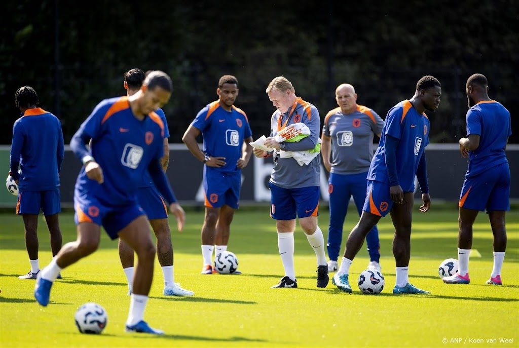 Oranje compleet op laatste training voor duel met Bosnië