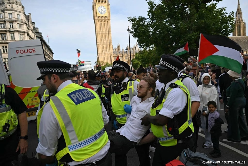 Opnieuw veel arrestaties in Londen om steun voor Palestine Action