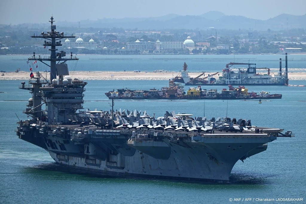 Amerikaans vliegdekschip verlaat Thailand na rustdagen