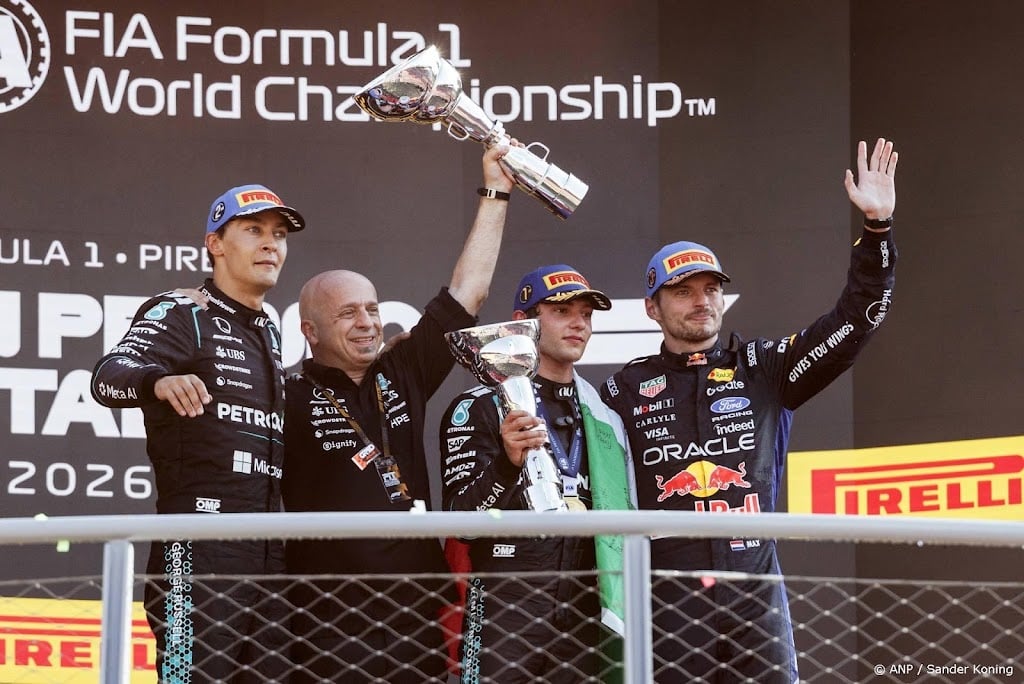 Verstappen is blij met zijn podiumplaats in GP van Italië