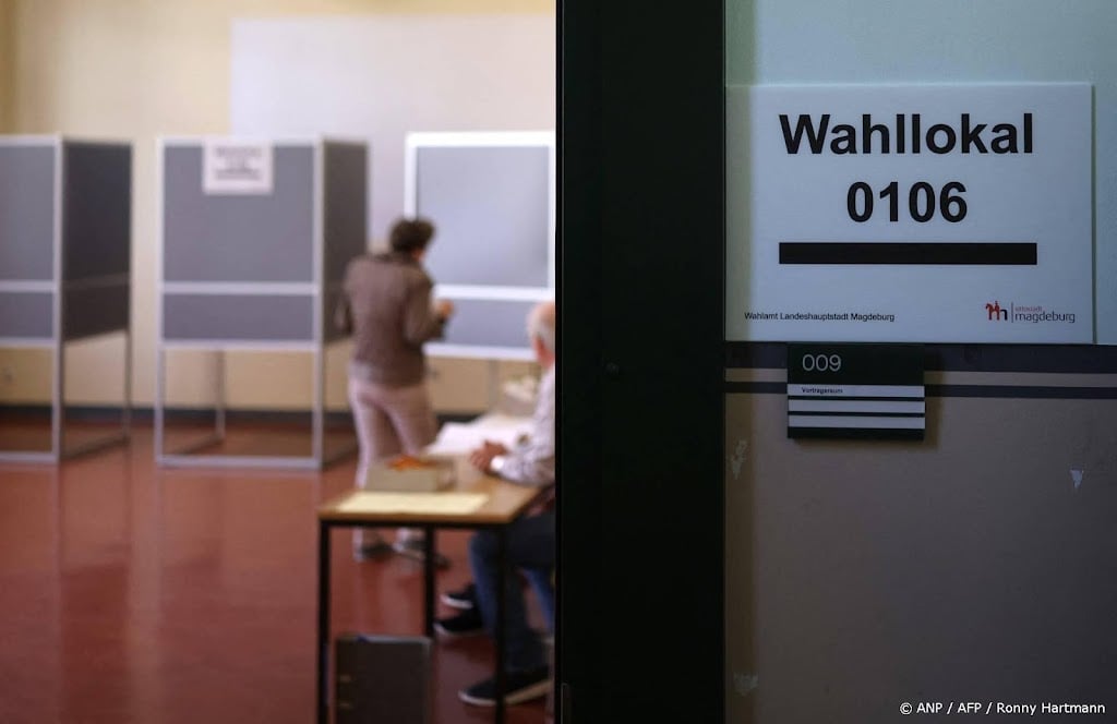 Opkomst verkiezingen Saksen-Anhalt nu al hoger dan in 2021