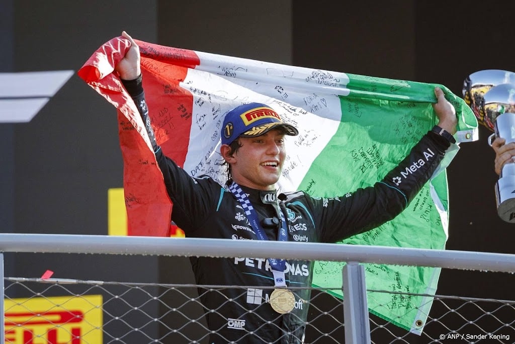 Antonelli kan zege in thuisrace in Monza nog niet bevatten