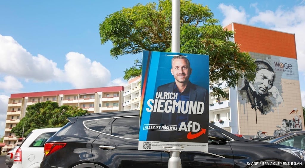 Prognoses: AfD is grote winnaar bij verkiezingen Saksen-Anhalt