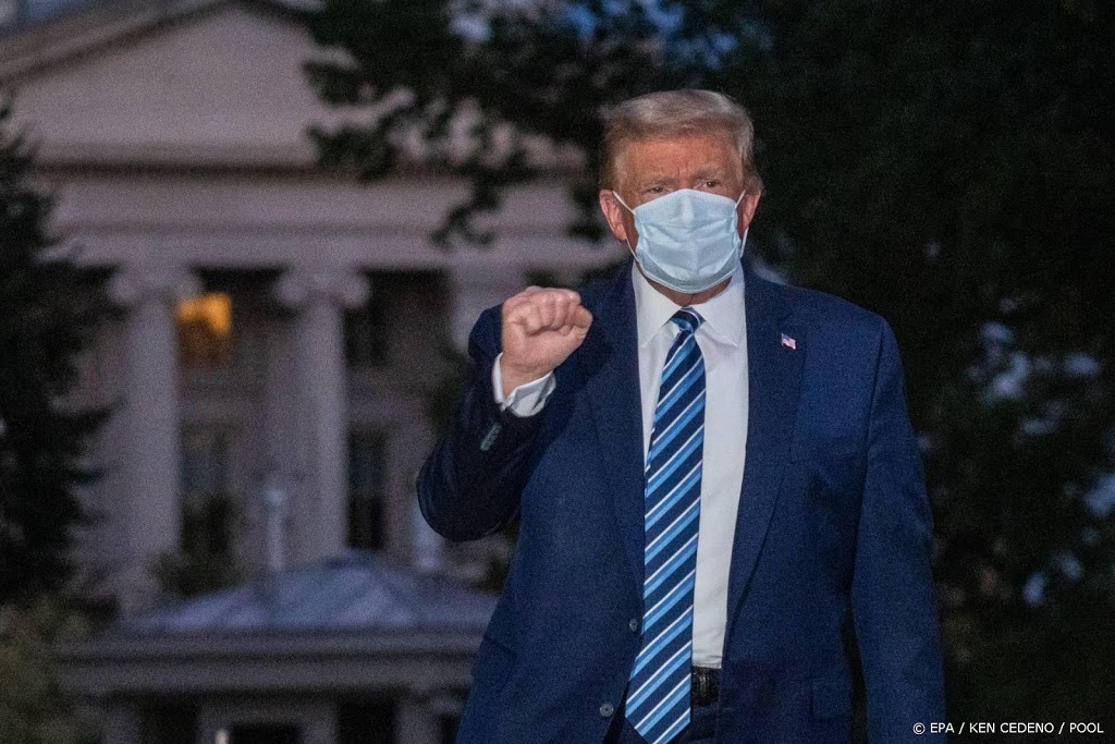 Trump in videoboodschap: laat corona je leven niet beheersen