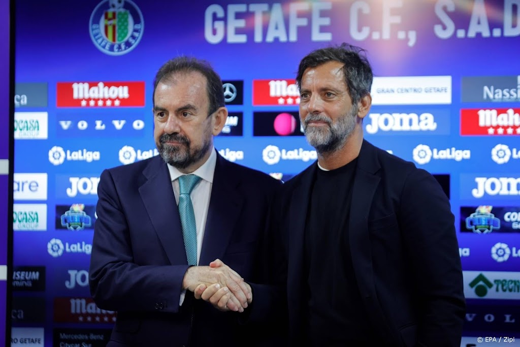 Sánchez Flores voor derde keer trainer Spaanse voetbalclub Getafe
