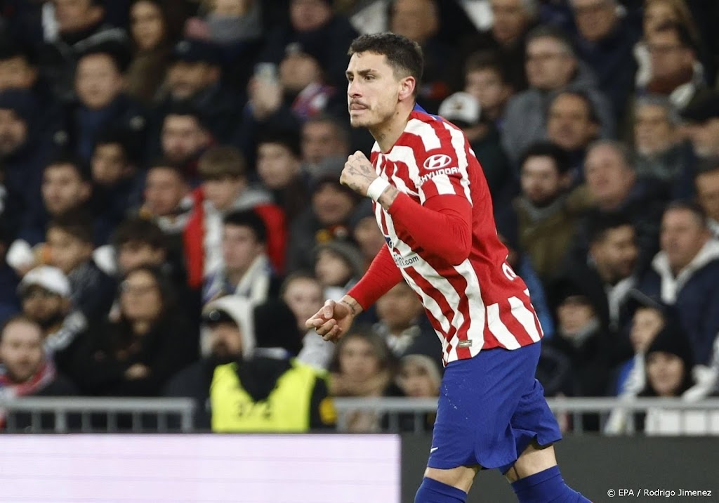 Ervaren verdediger Giménez nog langer bij Atlético Madrid