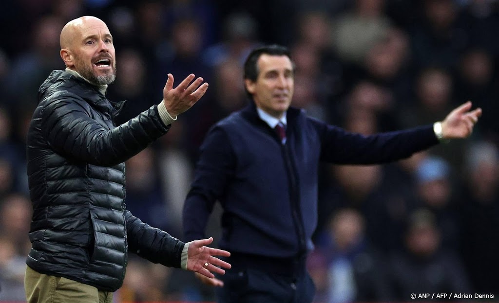 United-coach Ten Hag lijdt bij Villa vijfde puntenverlies op rij