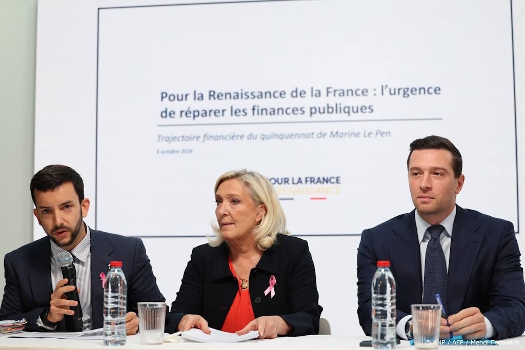 Le Pen wil Frans begrotingstekort uiterlijk 2032 onder 3 procent