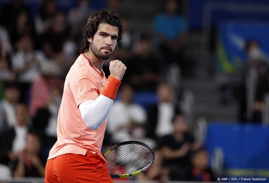 Alcaraz wint in Tokio eerste ATP-toernooi na blessure