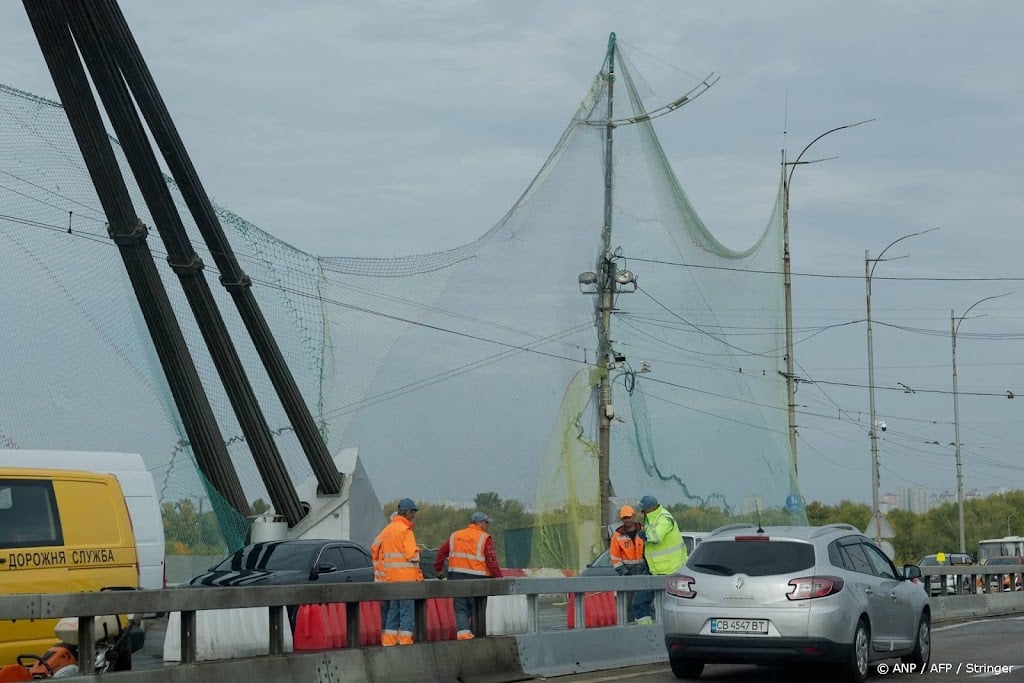 Oekraïne plaatst netten op bruggen tegen droneaanvallen