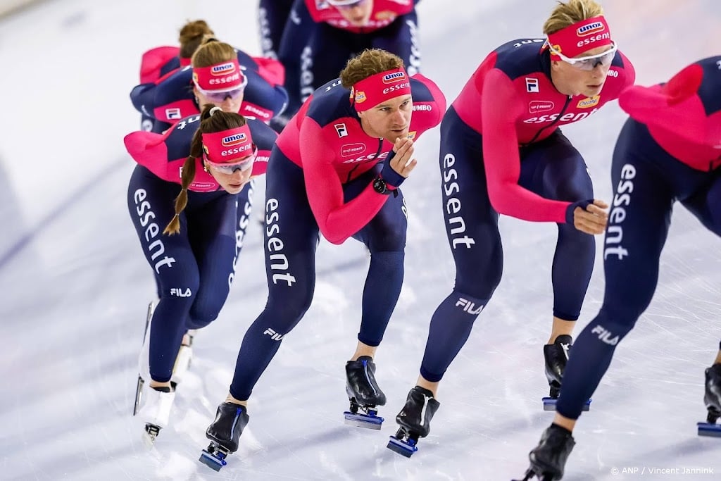 Essent tot en met 2030 sponsor schaatsteam Orie en Kramer