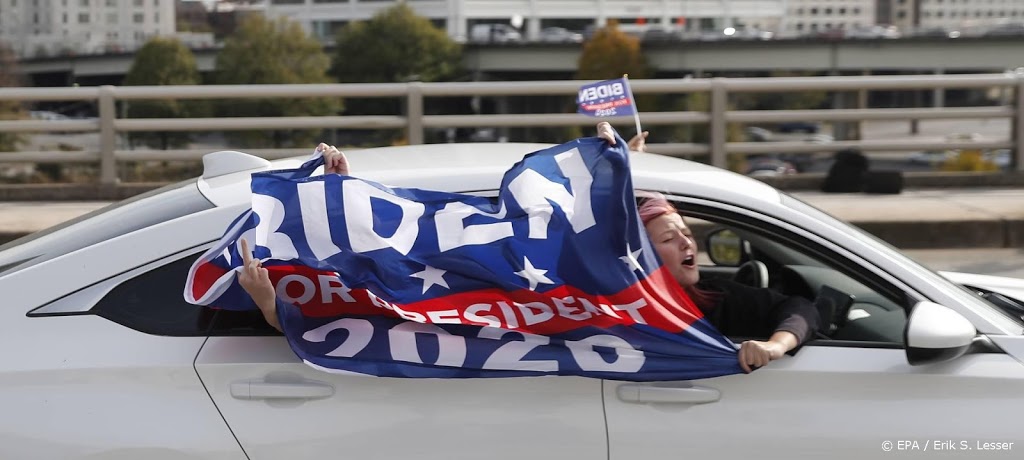 Tussenstand verkiezingen VS: Biden nu voorbij Trump in Georgia 