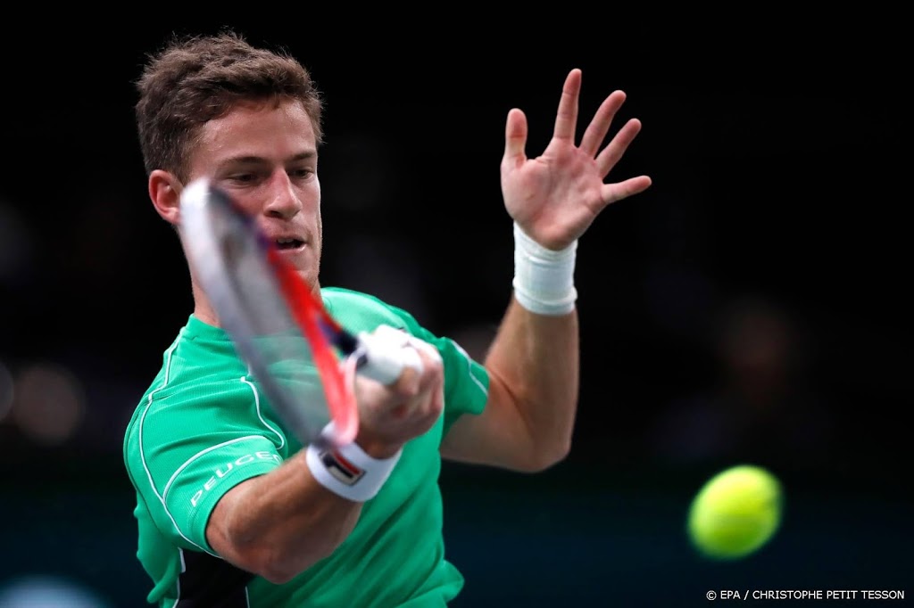 Tennisser Schwartzman in wachtkamer voor ATP Finals