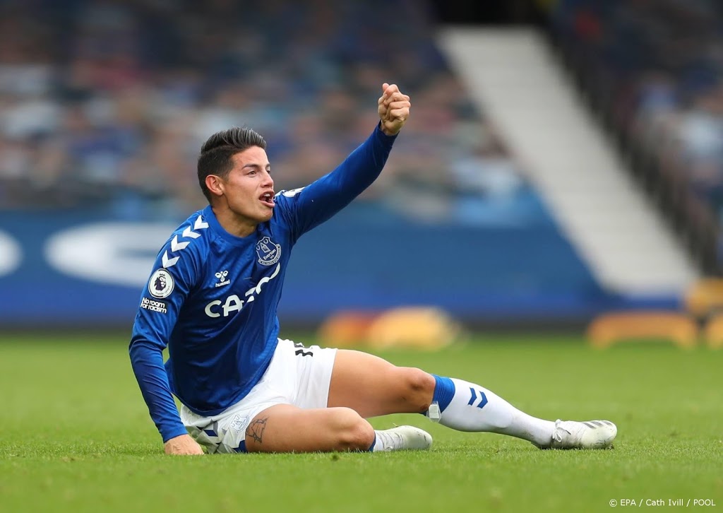 Everton heeft Rodriguez terug voor duel met Manchester United