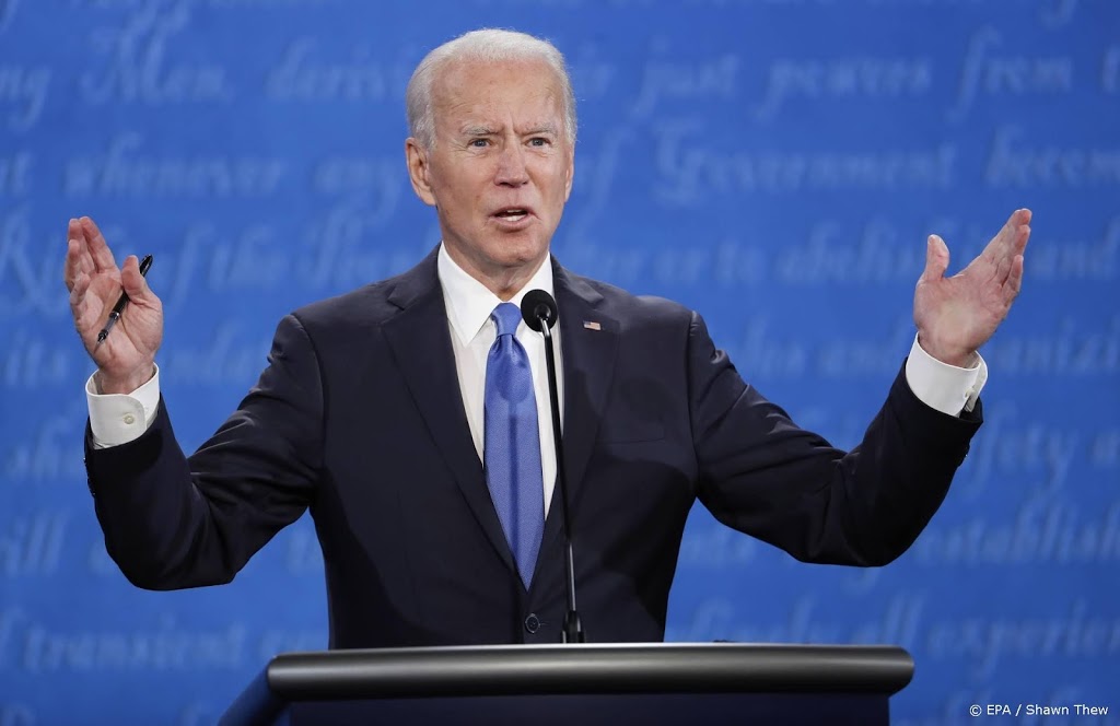 Presidentskandidaat Joe Biden spreekt vrijdagavond de natie toe