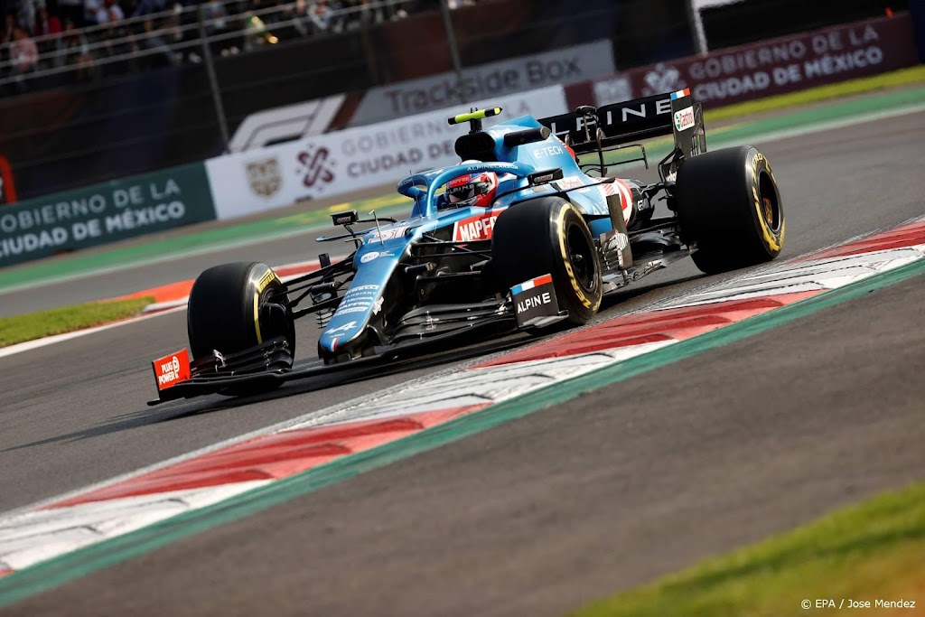 Regen aan 'motorstraffen' in Formule 1-race Mexico