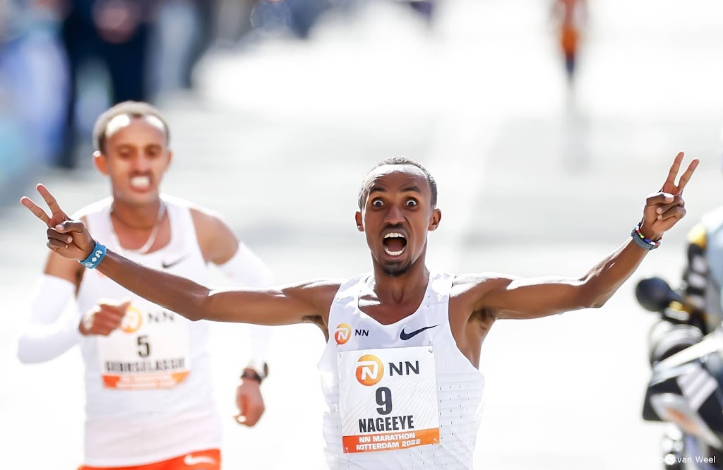 Beste prestatie Nageeye in major: derde in marathon New York