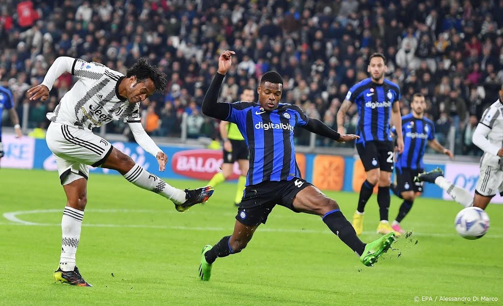 Juventus verslaat Internazionale in Italiaanse topper