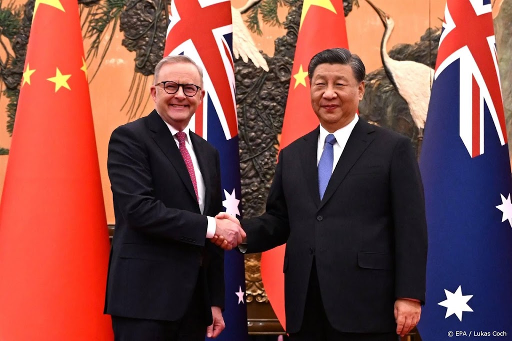 President China ontvangt premier Australië na jaren wrijvingen