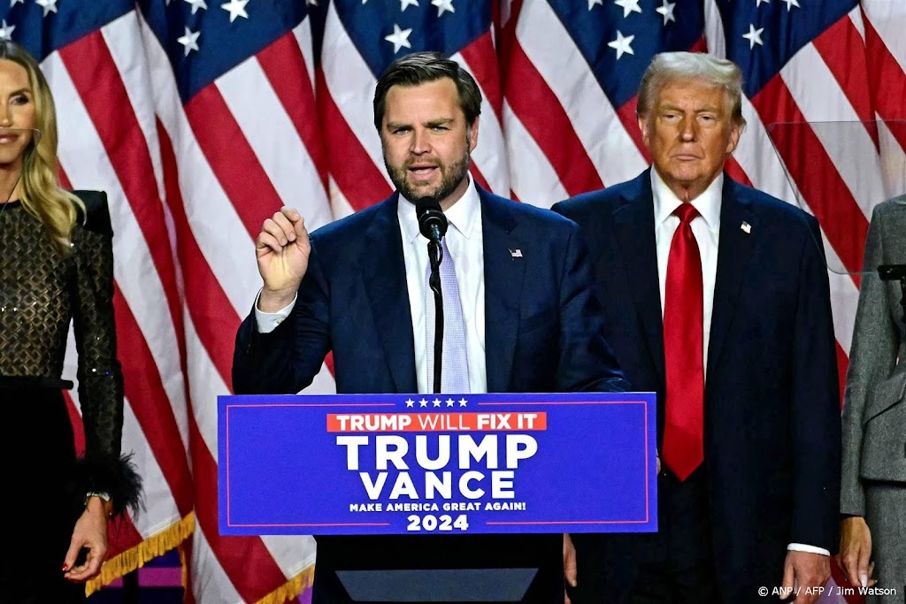 Vance noemt winst Trump 'grootste politieke comeback ooit'